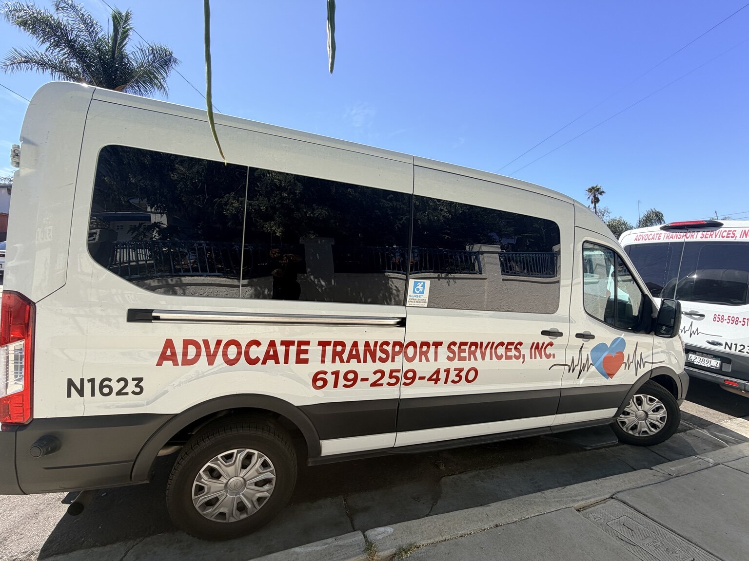 Wheelchair-accessible Advocate transport van